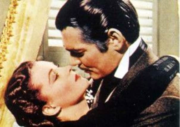 The chemistry between Leigh and Clark Gable helped Gone With The Wind to enduring success. Picture: PA