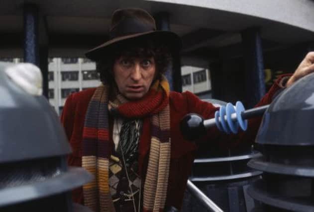 Tom Baker in his role as the fourth incarnation of Doctor Who. Picture: Getty