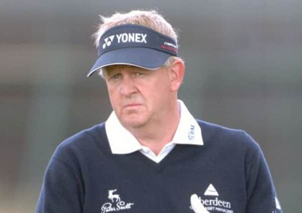 Colin Montgomerie and Cook were victims of tabloid talk. Picture: Ian Rutherford