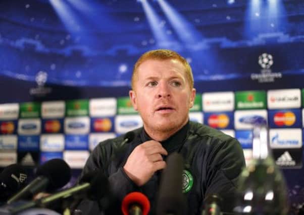Neil Lennon: Wary of Milan threat. Picture: Getty