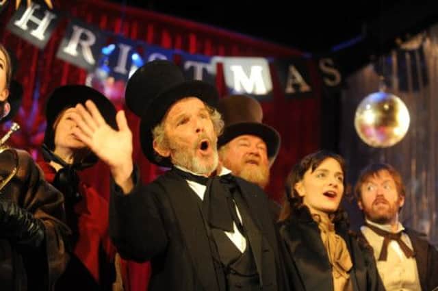 Christopher Fairbank leads the cast of the Royal Lyceums festive offering, A Christmas Carol. Picture:Julie Bull