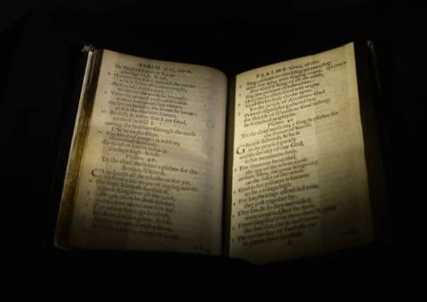 The Bay Psalm Book sold for a world-record price yesterday. Picture: Getty