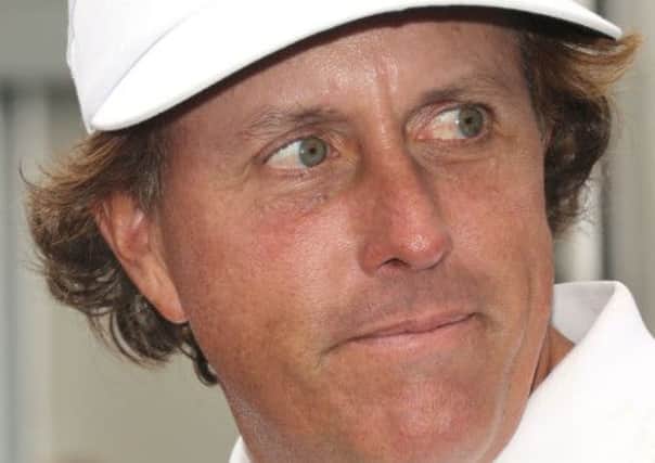 Phil Mickelson is preparing for his title defence at Royal Aberdeen. Picture: Gordon Fraser
