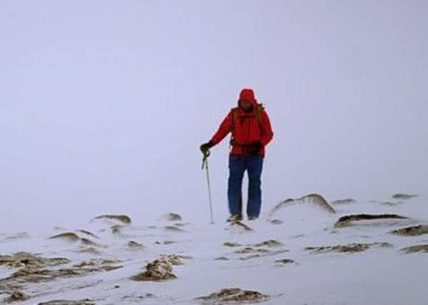 Mark Diggins, co-ordinator of Sportscotland's avalanche information service. Picture: BBC/Contributed