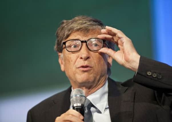 Microsofts Bill Gates behind the test developed by Omega.
Picture: Getty Images