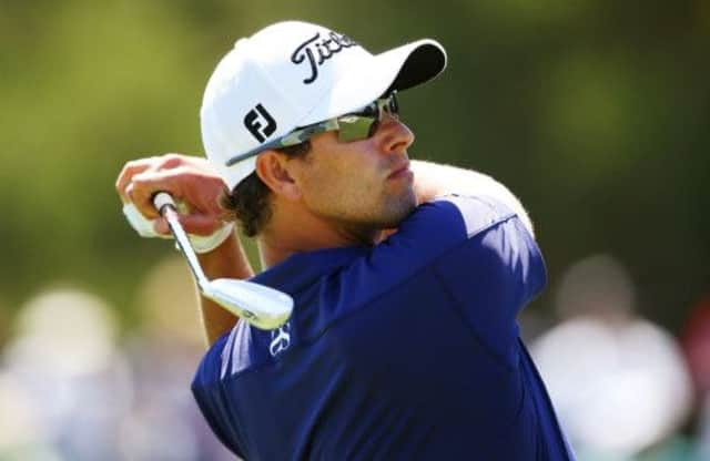 Adam Scott on his way to a course record 62 at Royal Sydney Golf Club. Picture: Matt King/Getty Images)