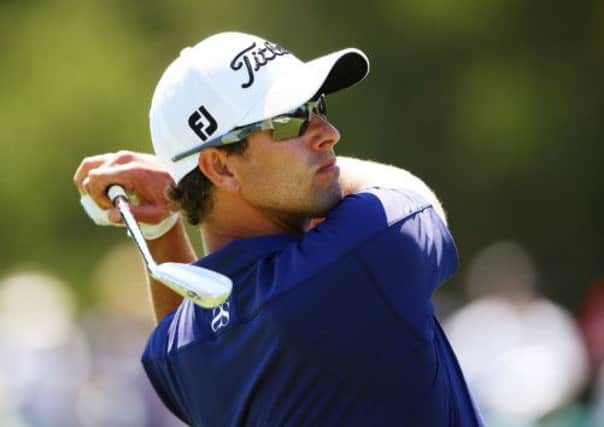 Adam Scott of Australia on his way to smashing Royal Sydney's course record. Picture: Getty