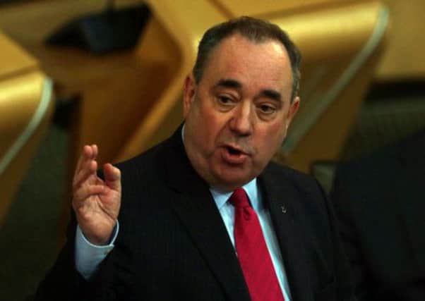 Alex Salmond has been urged to make any research on shopping bills public. Picture: PA