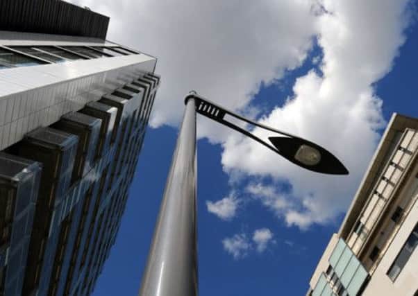 The lights will be able to detect fights and alert police. Picture: Submitted