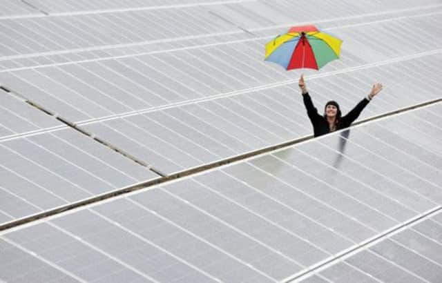 Money can be made by selling renewable energy - like solar power - back into the grid. Picture: Phil Wilkinson