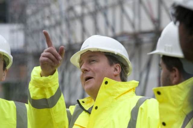 David Cameron gave the Sigma rental development a warm welcome. Picture: Getty Images