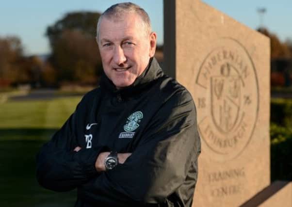 Terry Butcher: Impressed by 'improving' Hibernian. Picture: Neil Hanna