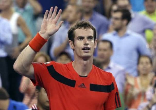 Andy Murray: Set for London Scottish award. Picture: Reuters