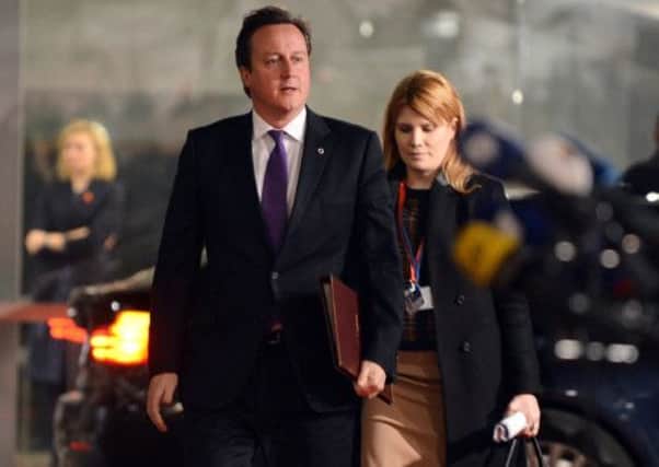 David Cameron wants to curb population movements. Picture: Getty
