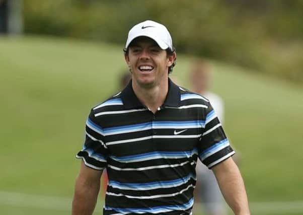 On course: In a difficult year, Rory McIlroy maintained a pleasant persona. Picture: Mark Metcalfe/Getty