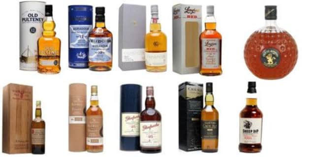 Top 10 whiskies for St Andrews Day