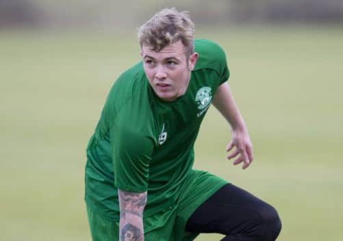 Danny Handling says Hibs will adopt a positive approach in Dingwall today. Picture: SNS