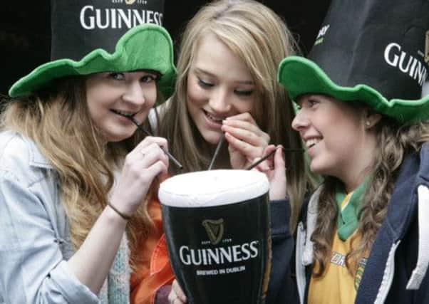 St Patrick's Day is the exception to the British Isles' quiet celebrations of our patron saints. Picture: TSPL
