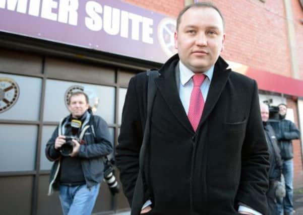 Another hurdle cleared: Foundation of Hearts chairman Ian Murray at Tynecastle this week. Picture: Neil Hanna