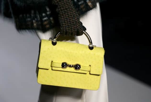 Luxury handbag maker Mulberry is due to reveal firsthalf figures to the City this week. Picture: AFP/Getty