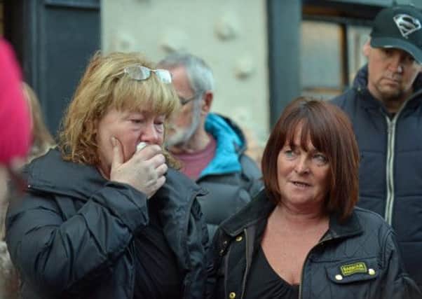 Sisters Nancy Primrose and Ann Faulds were in the Clutha when the crash happened. Picture: Jon Savage