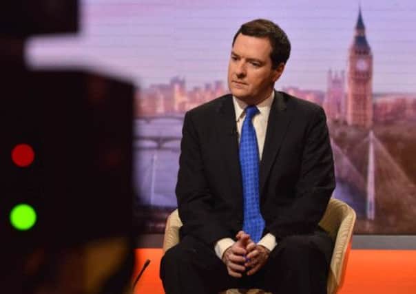Chancellor George Osborne: 'Money will come from dealing with tax avoidance'. Picture: Getty