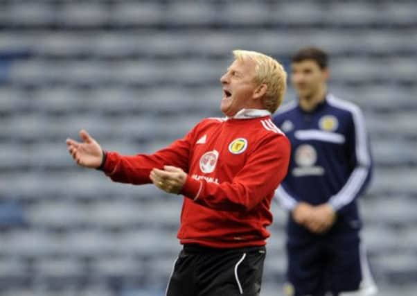 Scotland manager Gordon Strachan. Picture: Greg Macvean