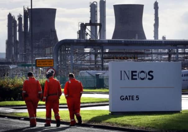 Up to 200 jobs at Grangemouth are to be axed, according to Unite. Picture: PA