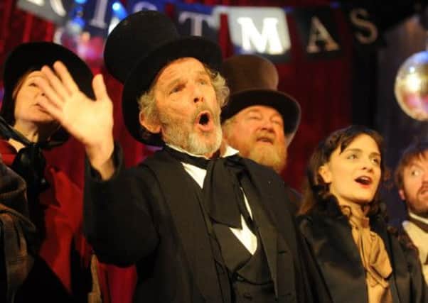 Chris Fairbank portrays Scrooge in the Lyceum's A Christmas Carol. Picture: Julie Bull