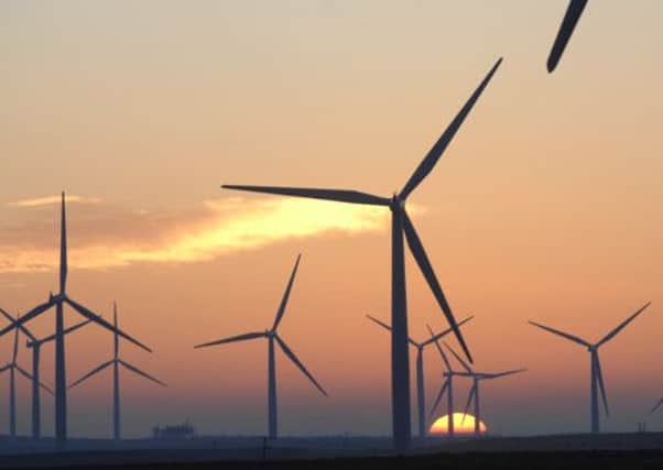 A gas well's production is four times the lifetime output of a wind turbine. Picture: Ian Rutherford