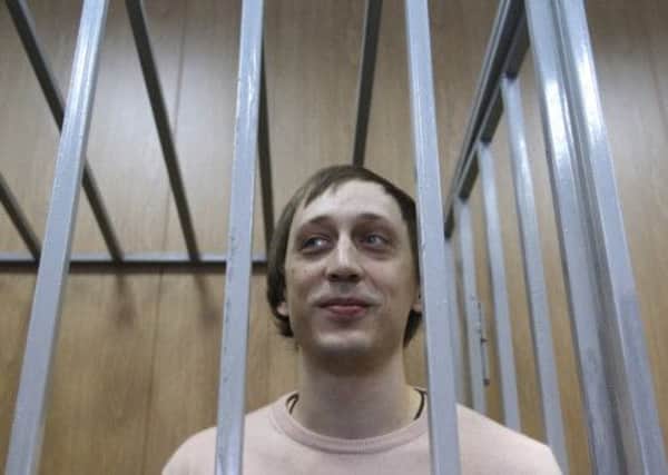 Former Bolshoi Theatre dancer Pavel Dmitrichenko has been found guilty of taking part in an acid attack on the theatre's chief. Picture: Reuters