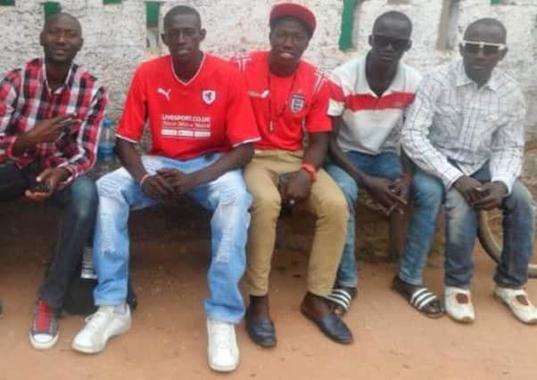 Gambian Raith Rovers Supporters' Club, anyone? Picture: LiveSport/Twitter