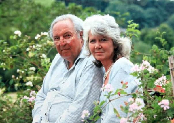 Leo Cooper, pictured with wife Jilly, specialised in books about military history. Picture: HEMEDIA