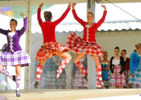 Highland Dancing is always a competitive event. Picture: Robert Perry