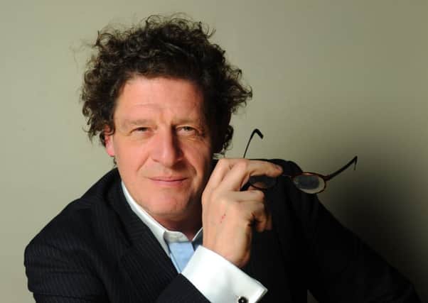 Marco Pierre- White in his new restaurant in the Aston Hotel in Dumfries. Picture: Robert Perry