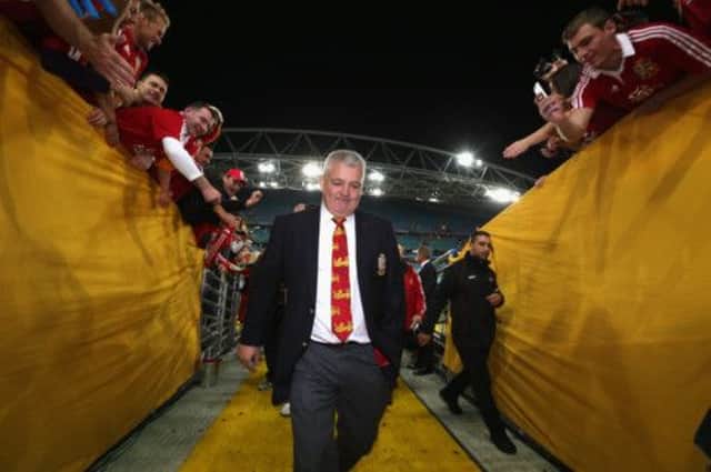 Warren Gatland led the Lions to a 21 win over Australia in the summer. Picture: David Rogers/Getty