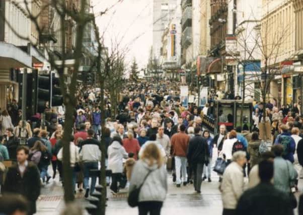 Christmas shopping for the weans is in full effect across Scotland. Picture: TSPL
