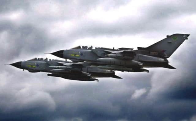 Two Tornado fighter jets collided over the Moray Firth last year. Picture: PA