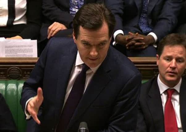 Chancellor George Osborne will announce changes to the state pension age today. Picture: AFP/Getty
