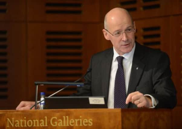 John Swinney has told George Osborne to 'come clean' about Scotland's finances ahead of his Autumn Statement. Picture: Neil Hanna