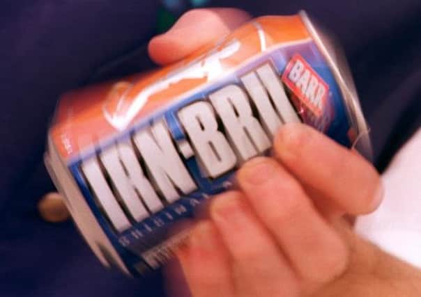 Shaking things up: Irn-Bru have reported positive third-quarter sales. Picture: TSPL