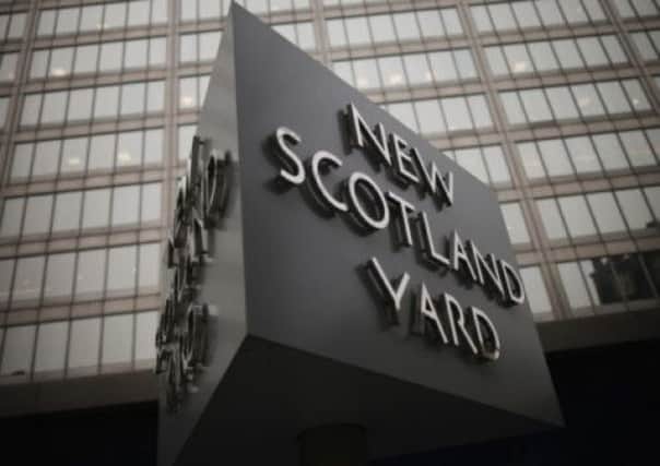 Scotland Yard have said the three alleged victims were part of a 'collective' with a shared political ideology. Picture: Getty