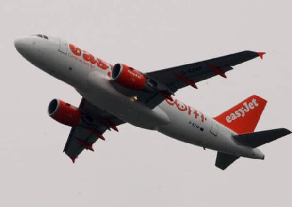 The easyJet flight was forced to divert to Manchester. File photo: Getty