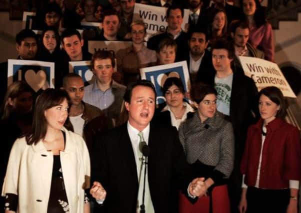 On this day in 2005 David Cameron was elected leader of the Conservative Party. Picture: Getty
