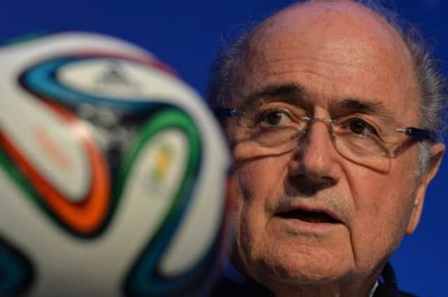 Fifa president Sepp Blatter will today conduct the draw for the World Cup finals in Brazil. Picture: Getty