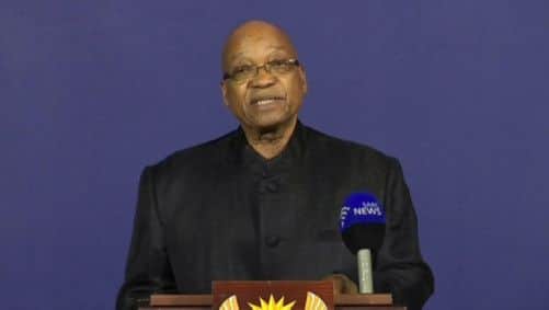 Jacob Zuma. Picture: AP