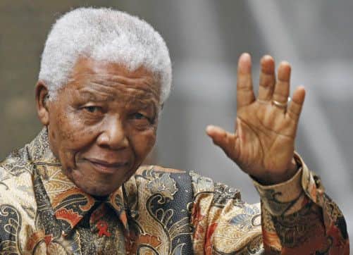 Former South African president Nelson Mandela. Picture: Getty