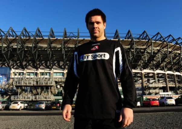 South African Cornell du Preez has made his home at Murrayfield. Picture: Ian Rutherford
