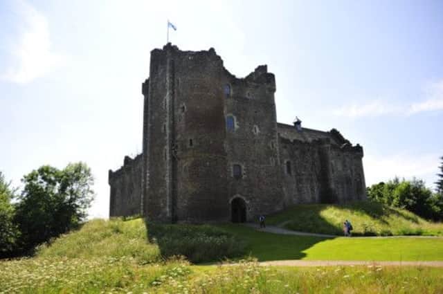 Part of Outlander will be filmed at Doune Castle in Perthshire. Picture: TSPL