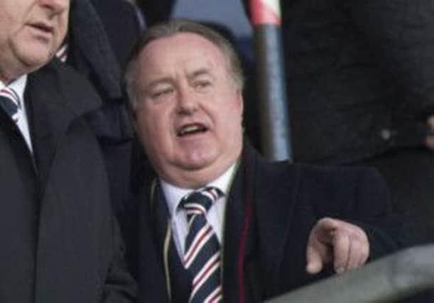 David Somers: 'Depressing'. Picture: Rangers FC